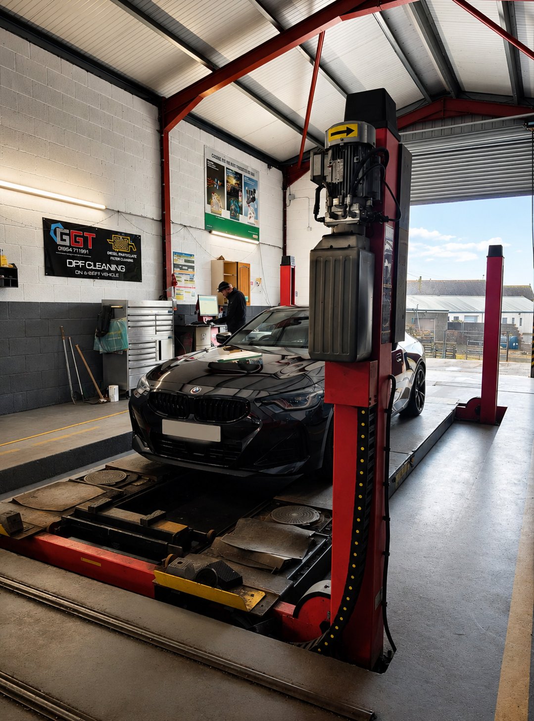 Modurol Dyfi Ltd — Gwalia Garage Tywyn exterior on a sunny day